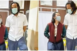 5 Momen Dwi Sasono bebas rehabilitasi, pulang disambut haru keluarga