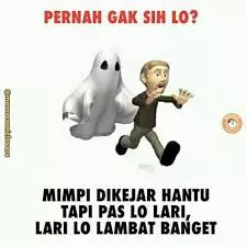 mimpi jadi lari lambat Berbagai sumber