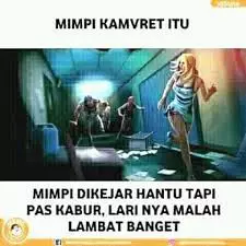 mimpi jadi lari lambat Berbagai sumber
