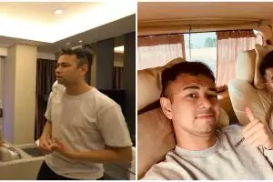 10 Momen Raffi Ahmad ajak kembarannya ke apartemen, bakal dibayarin DP