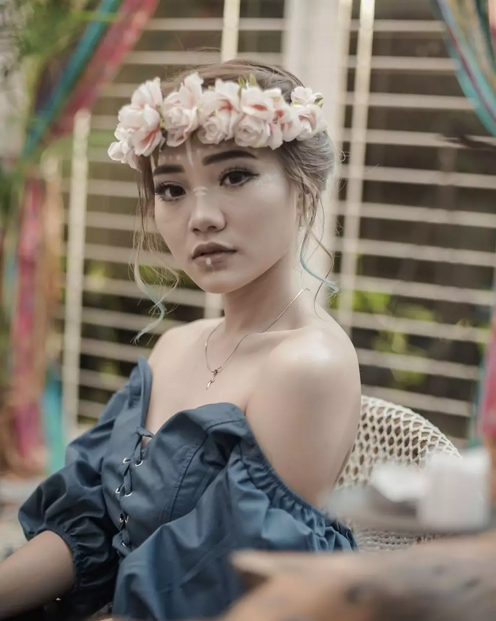 Gaya pemotretan Steffi eks Cherrybelle © 2020 brilio.net