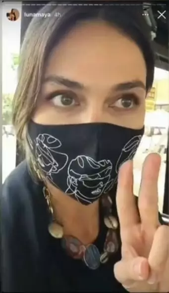 luna maya naik bus © Instagram luna maya naik bus © Instagram