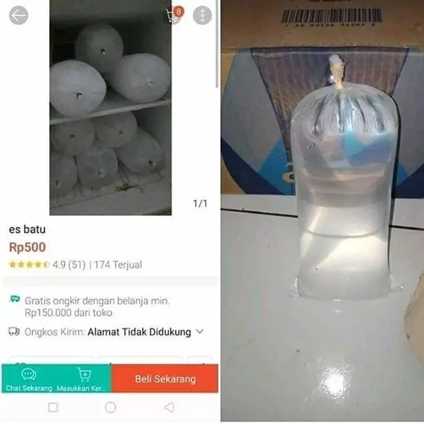 barang absurd di online shop Berbagai sumber