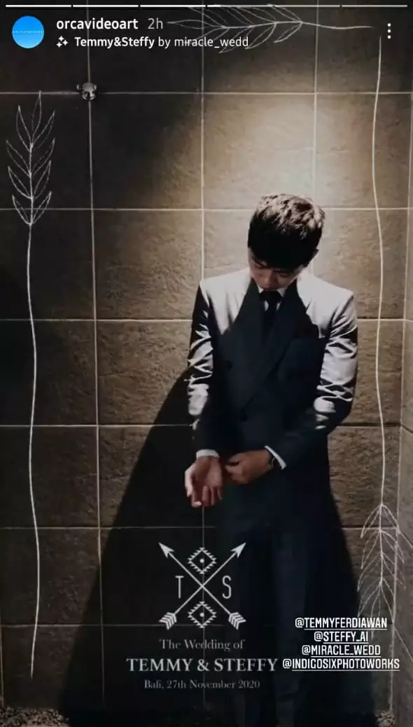 pernikahan Steffy eks Cherrybelle © Instagram pernikahan Steffy eks Cherrybelle © Instagram