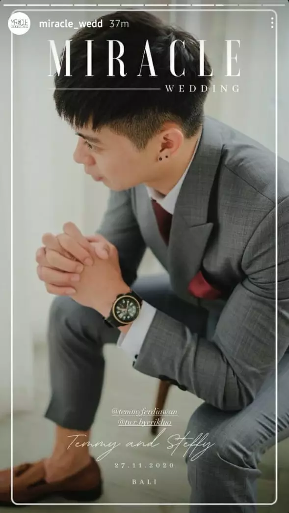 pernikahan Steffy eks Cherrybelle © Instagram pernikahan Steffy eks Cherrybelle © Instagram