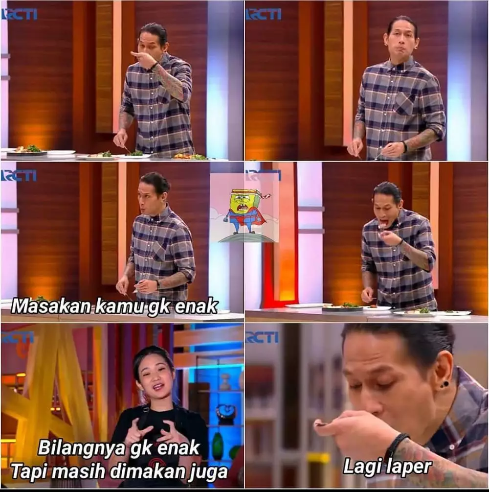 meme MasterChef juri icip masakan © Instagram meme MasterChef juri icip masakan © Instagram
