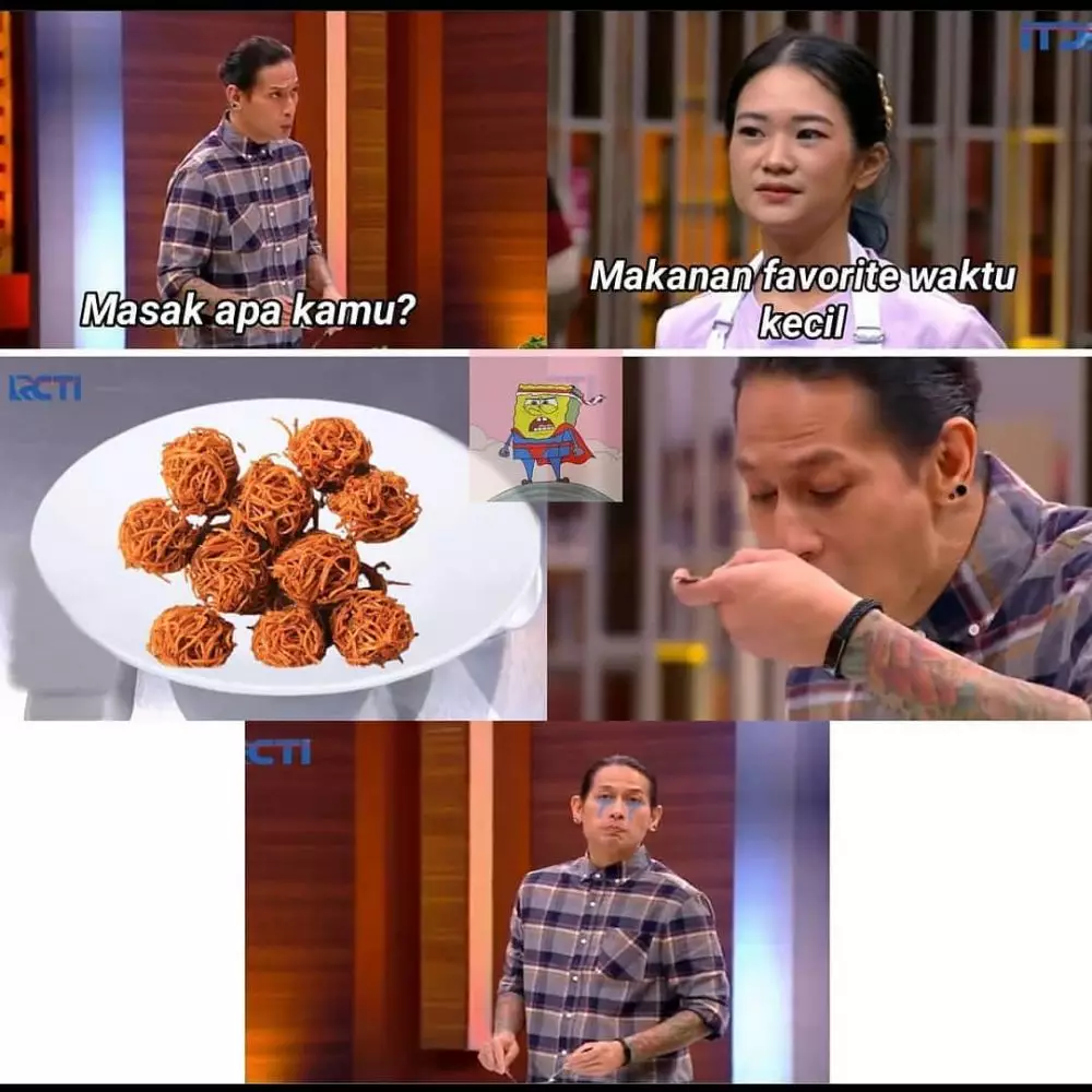 meme MasterChef juri icip masakan © Instagram meme MasterChef juri icip masakan © Instagram