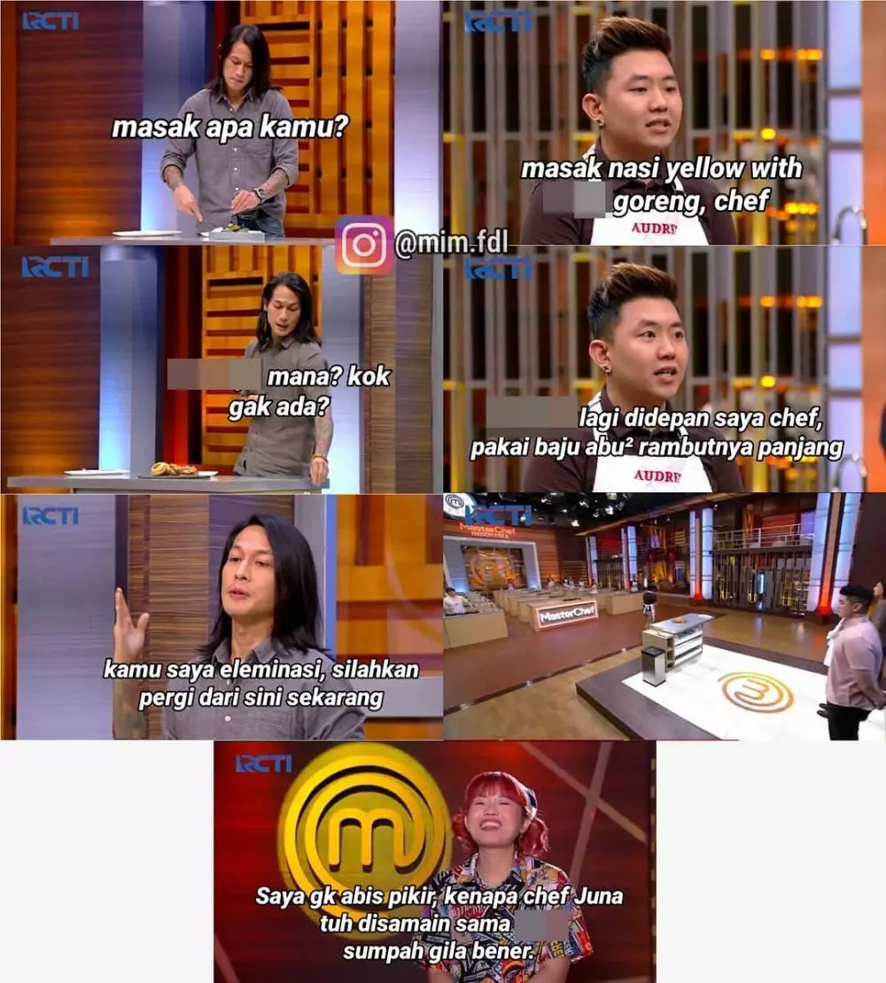 meme MasterChef juri icip masakan © Instagram meme MasterChef juri icip masakan © Instagram