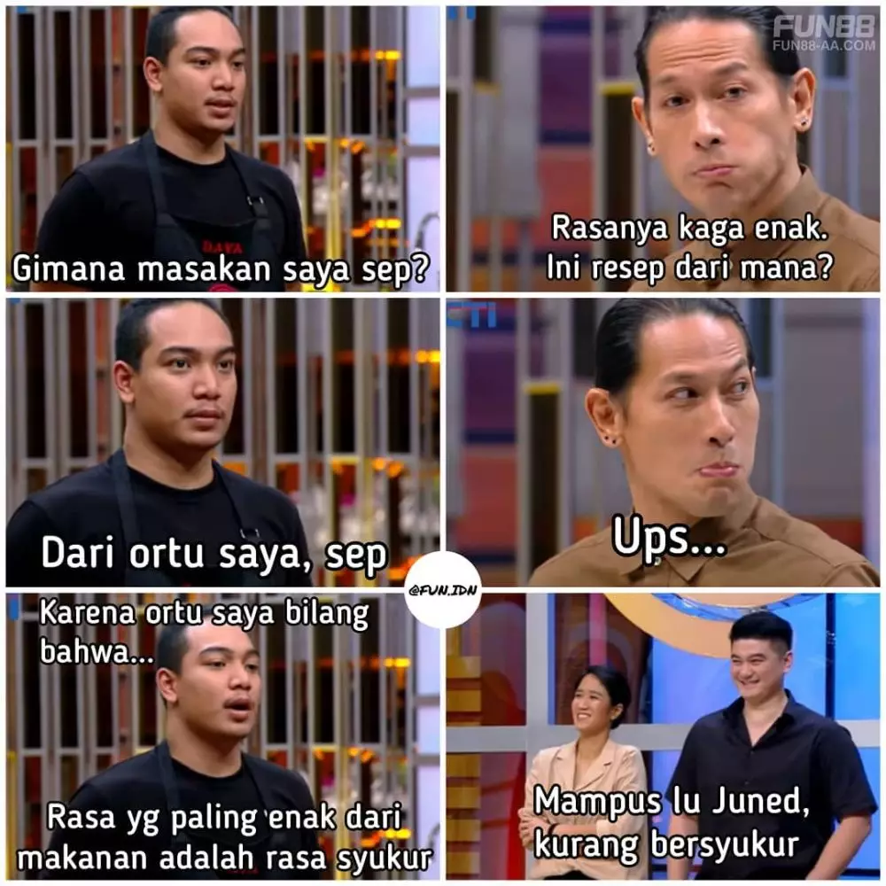 meme MasterChef juri icip masakan © Instagram meme MasterChef juri icip masakan © Instagram