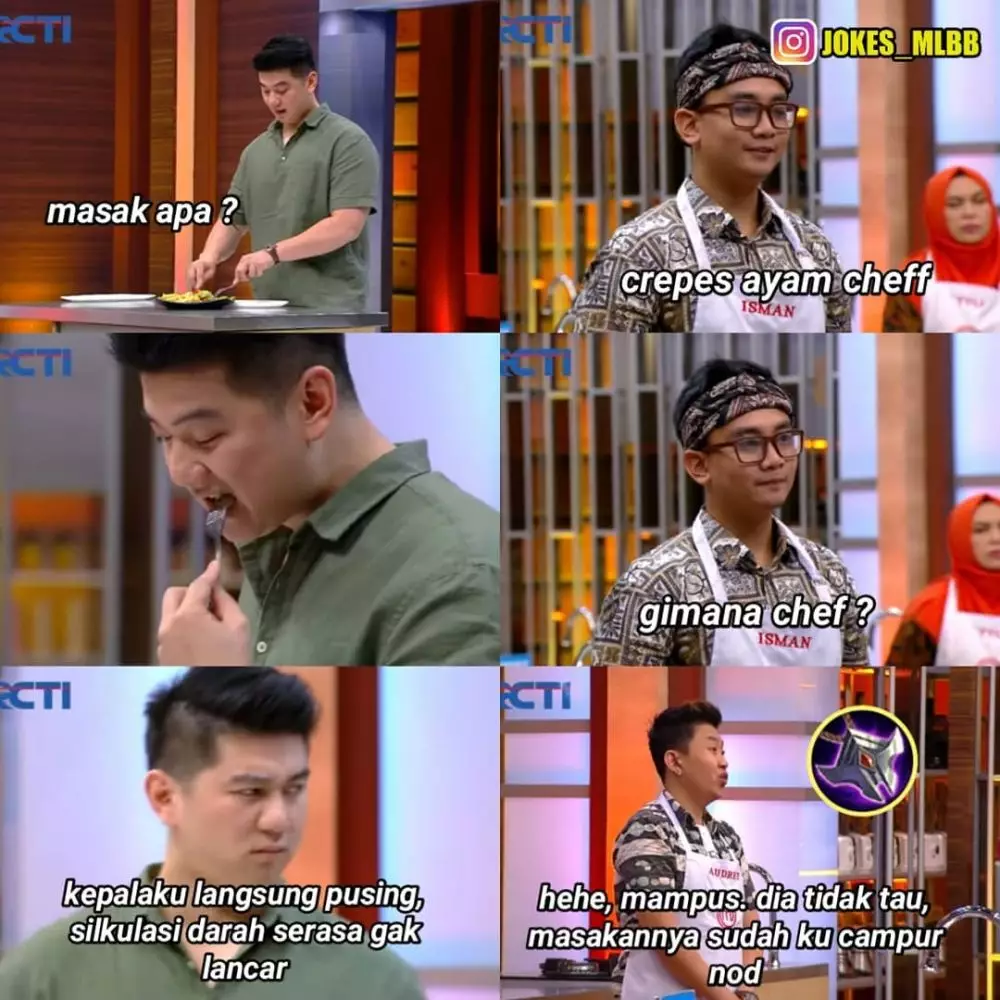 meme MasterChef juri icip masakan © Instagram meme MasterChef juri icip masakan © Instagram