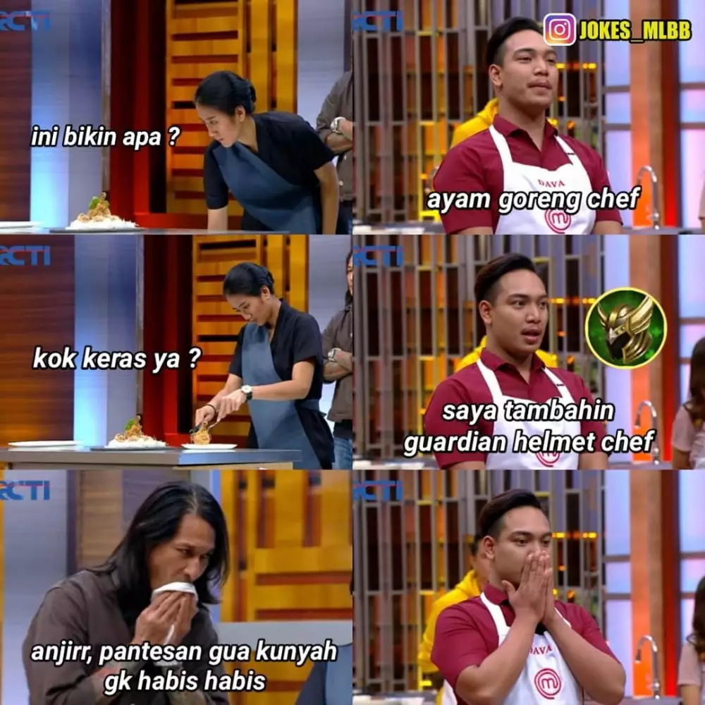 meme MasterChef juri icip masakan © Instagram meme MasterChef juri icip masakan © Instagram