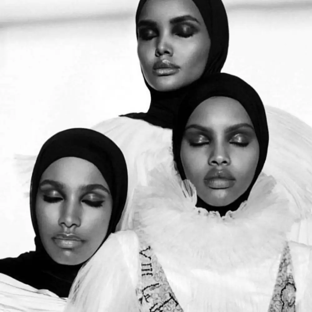Halima Aden model yang pensiun © Instagram