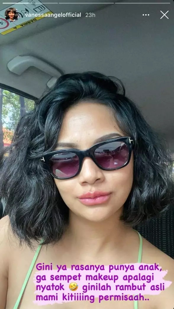 Potret seleb berambut keriting tampil beda © Instagram