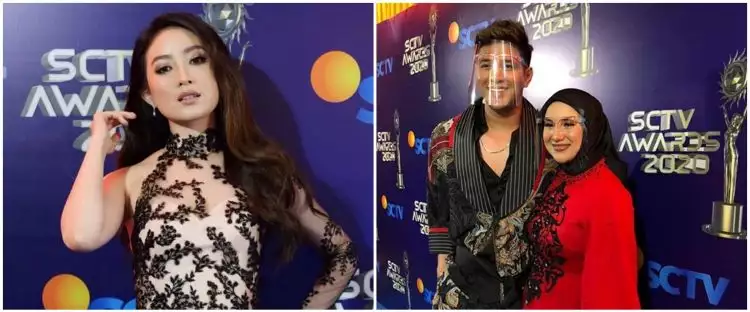 Gaya 11 seleb hadiri SCTV Awards 2020, stunning dan glamor abis
