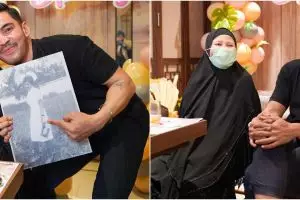 10 Momen ulang tahun ibunda Robby Purba, usianya curi perhatian