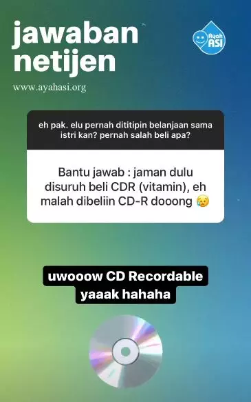Curhatan suami salah beli titipan © 2020 Instagram