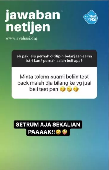 Curhatan suami salah beli titipan © 2020 Instagram