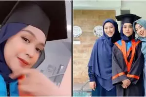 10 Potret wisuda online Ria Ricis usai 7 tahun kuliah