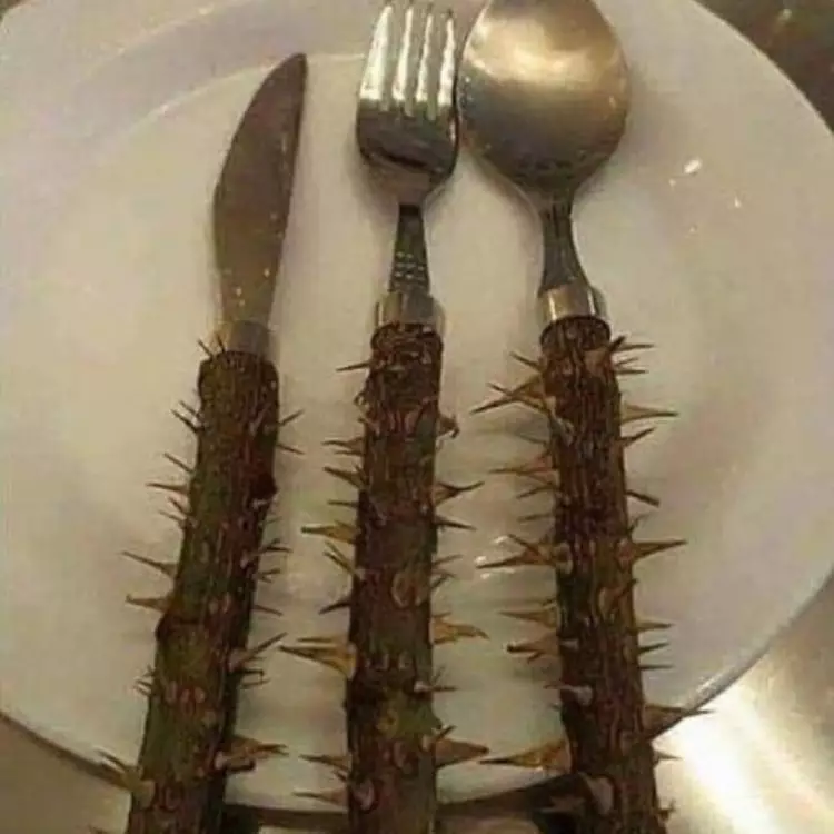 alat makan anti mainstream © Instagram