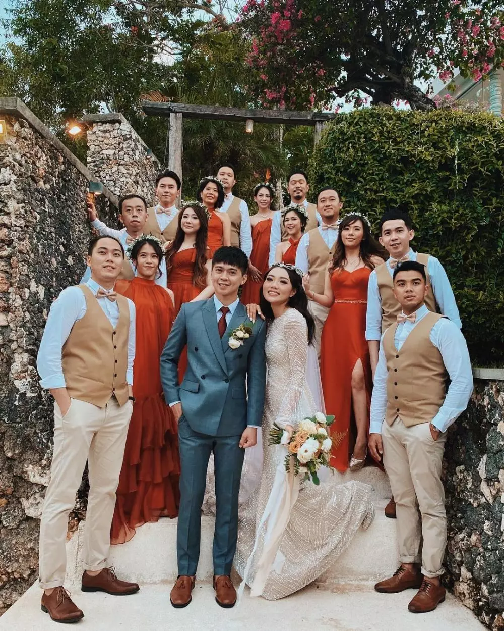 pernikahan Steffy Ai © 2020 brilio.net