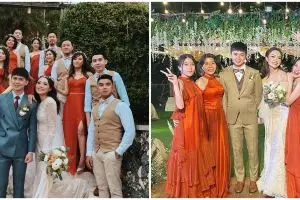 10 Momen resepsi pernikahan Steffy 'Cherrybelle', dance dengan suami