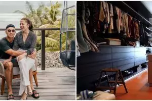 8 Potret walk in closet Indra Priawan, tulisan di meja jadi sorotan