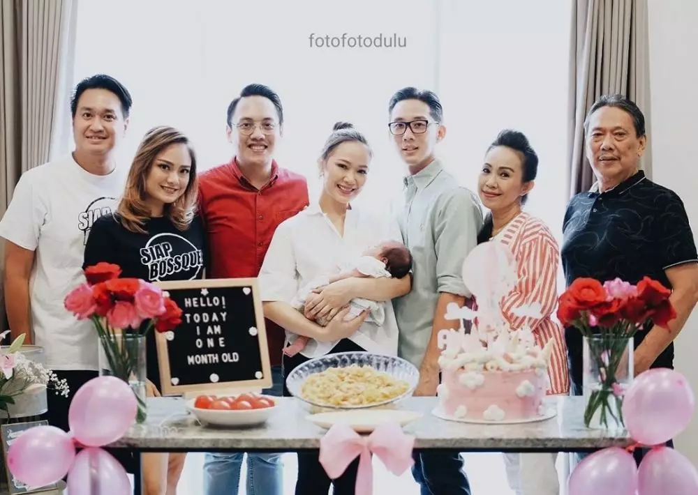 perayaan usia genap 1 bulan © 2020 brilio.net