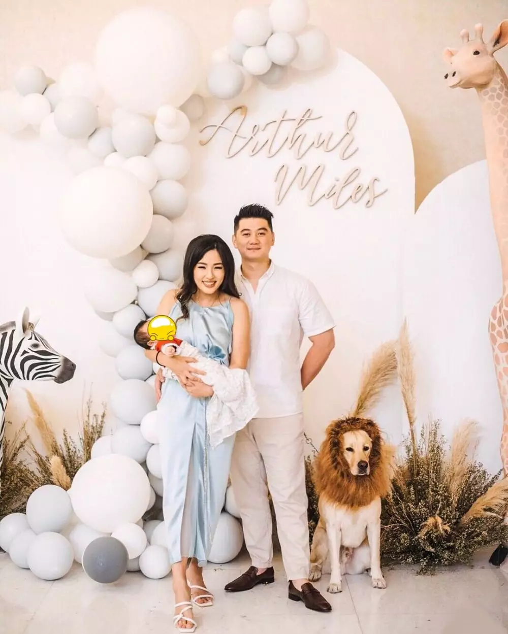 perayaan usia genap 1 bulan © 2020 brilio.net