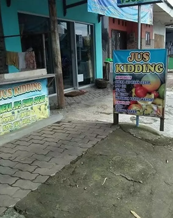 pedagang jus lucu © 2020 brilio.net