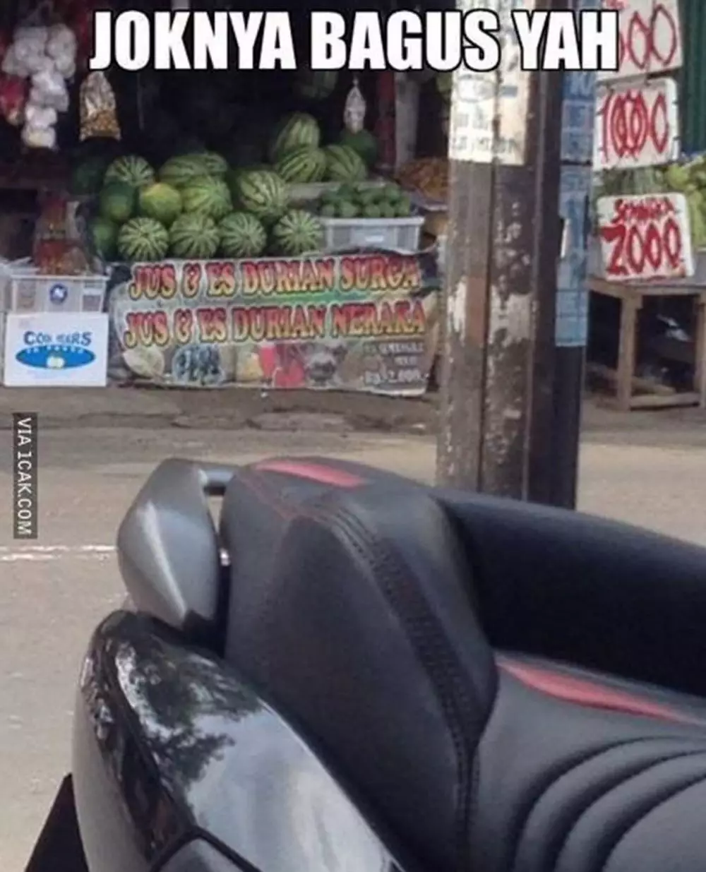 pedagang jus lucu © 2020 brilio.net