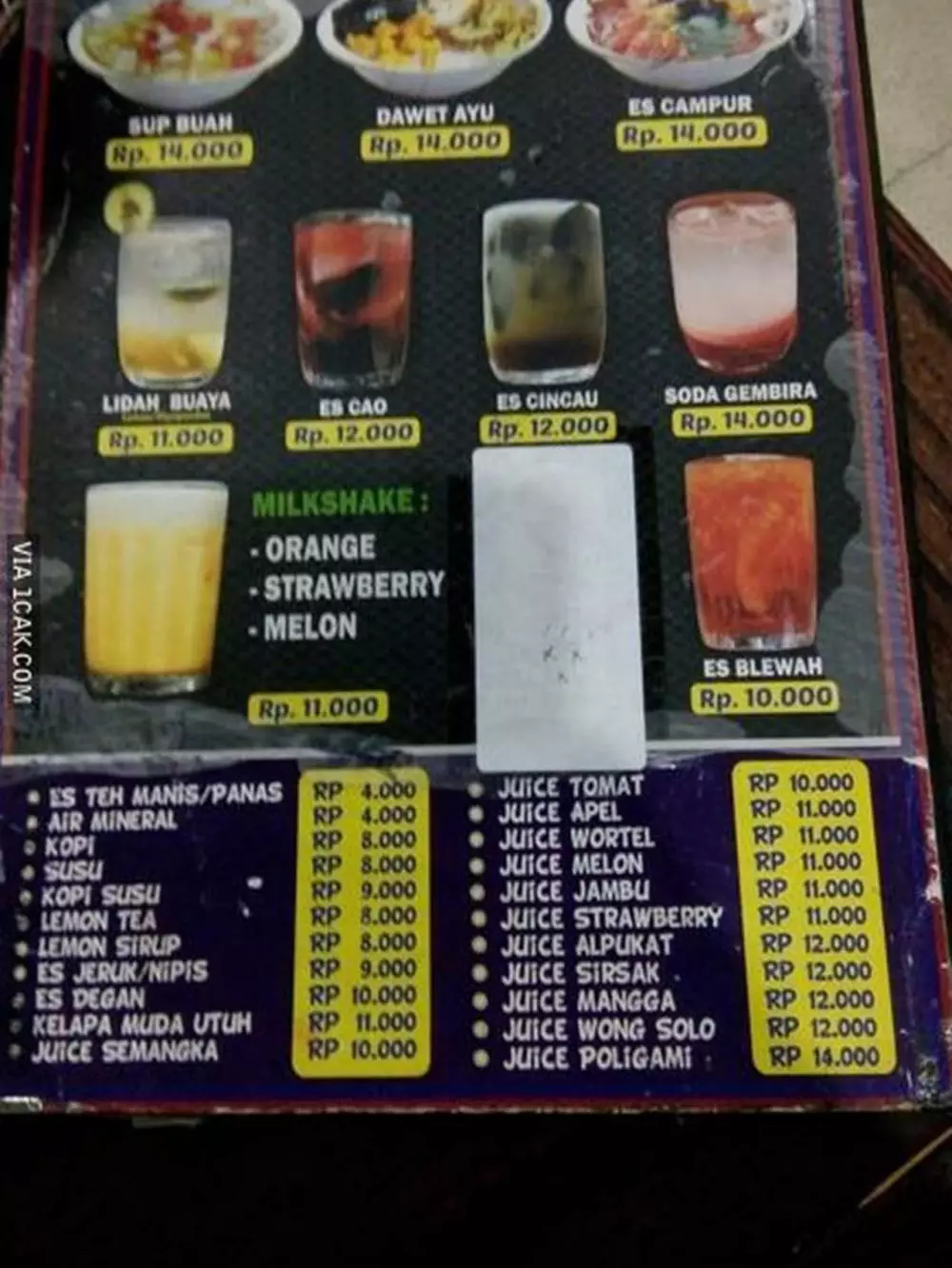 pedagang jus lucu © 2020 brilio.net