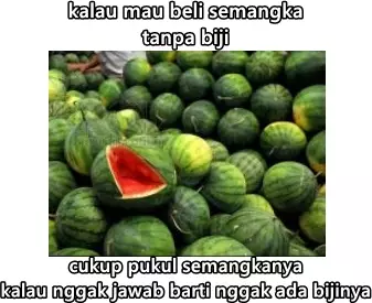 cara pilih buah absurd Berbagai sumber