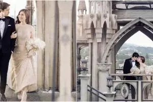 7 Gaya pemotretan Felicya dan Caesar Hito, bak putri dan pangeran