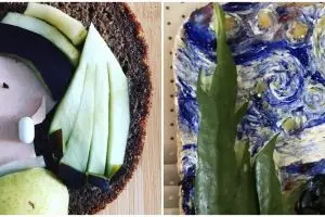 10 Kreasi lukisan terkenal di atas potongan roti, hasilnya memukau