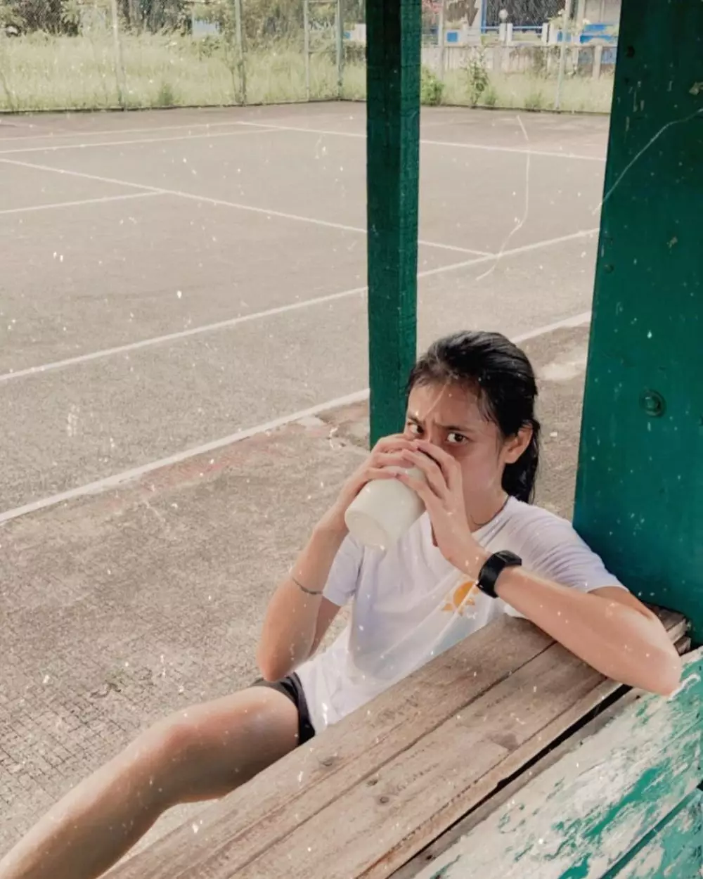 Gege Elisa tanpa makeup © Instagram