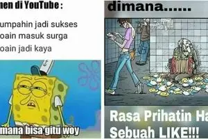 10 Meme orang 'ngemis' like ini bikin netizen tepuk jidat