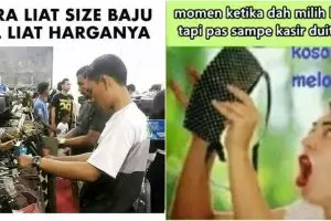 10 Meme orang belanja tapi duit pas-pasan ini bikin angguk setuju