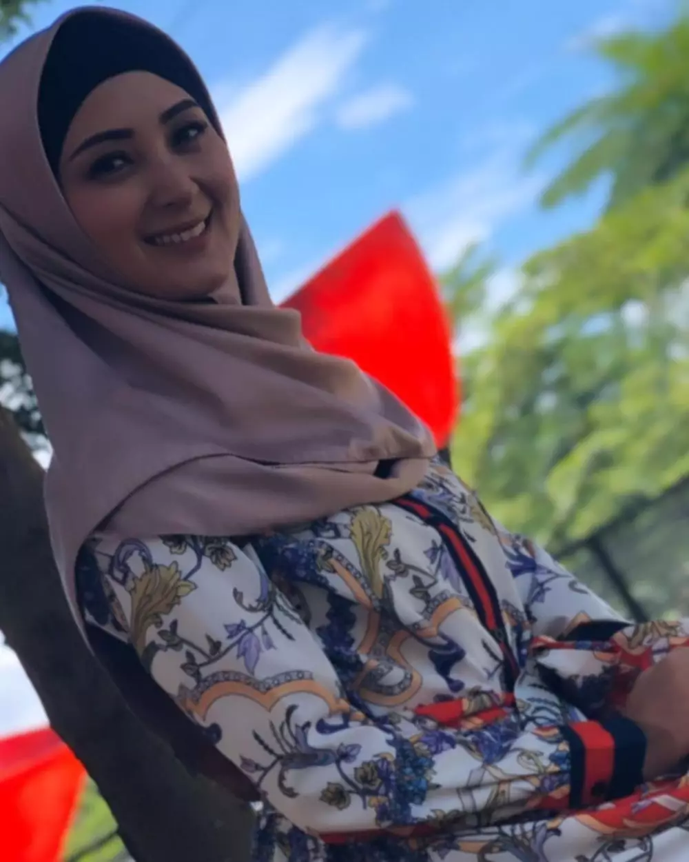 Potret Della Puspita pakai hijab © 2020 brilio.net/ Instagram