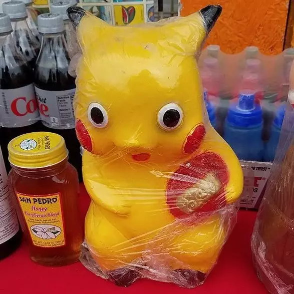 mainan bentuk karakter animas © Instagram