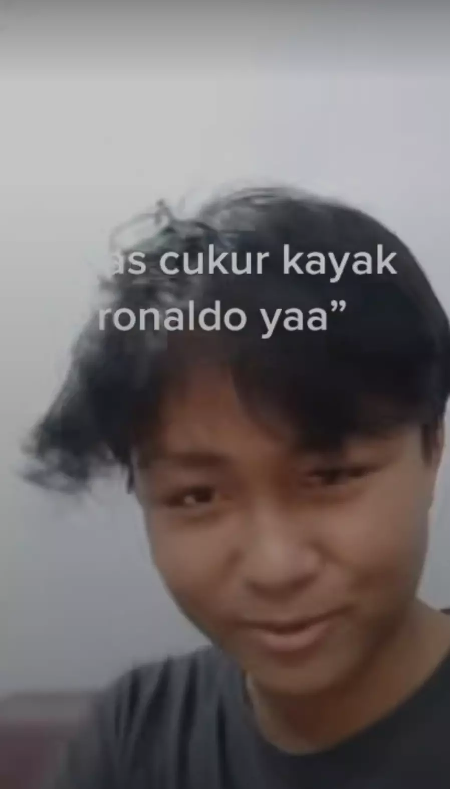 Gagal mirip ronaldo TikTok 