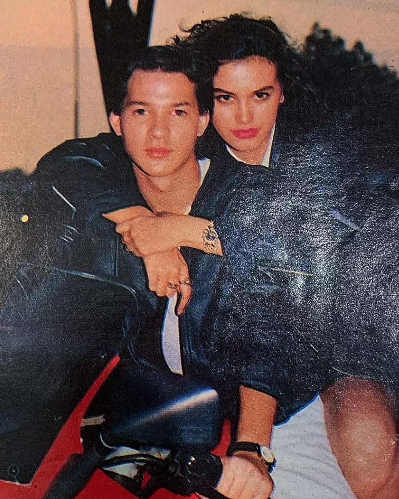 Potret masa muda Ari Wibowo © Instagram Potret masa muda Ari Wibowo © Instagram