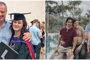 Jarang terekspos, ini 8 potret kompak Kimberly Ryder & papa bulenya