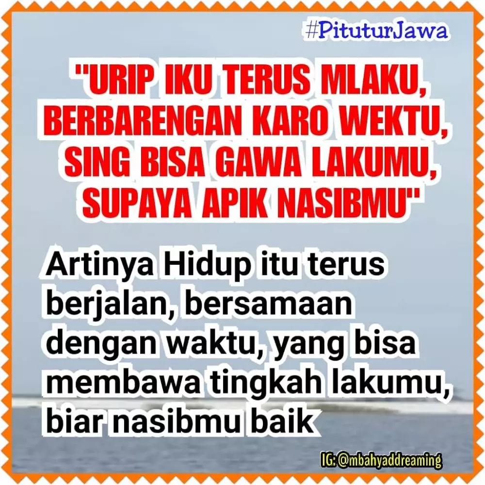 kata bijak Jawa © 2020 brilio.net/ Instagram