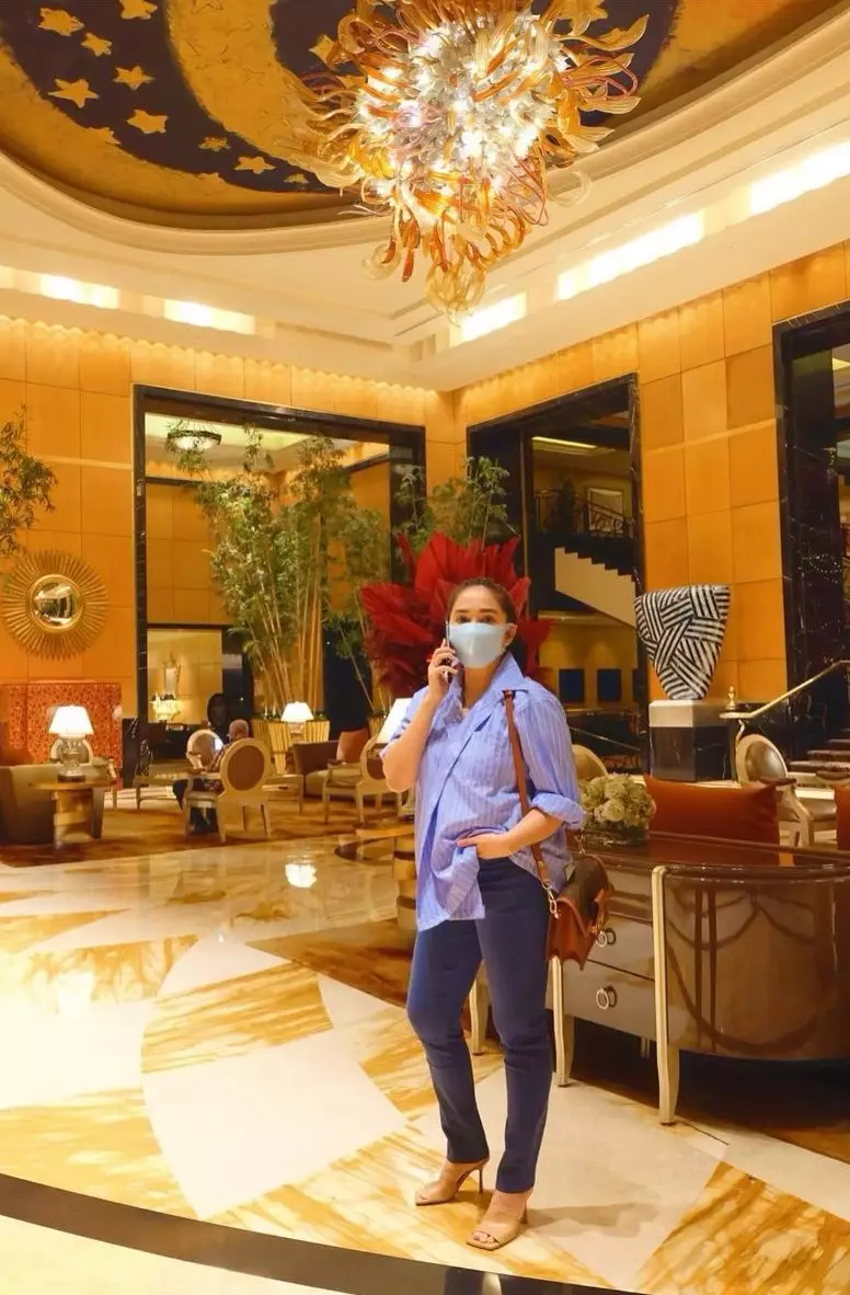 Cerita kocak Ussy Sulistiawaty © Instagram Cerita kocak Ussy Sulistiawaty © Instagram