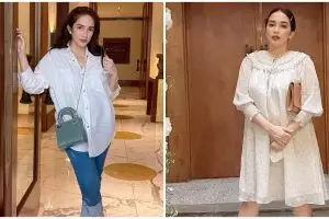 Momen lucu Ussy Sulistiawaty salah hari hadiri acara, terlanjur dandan