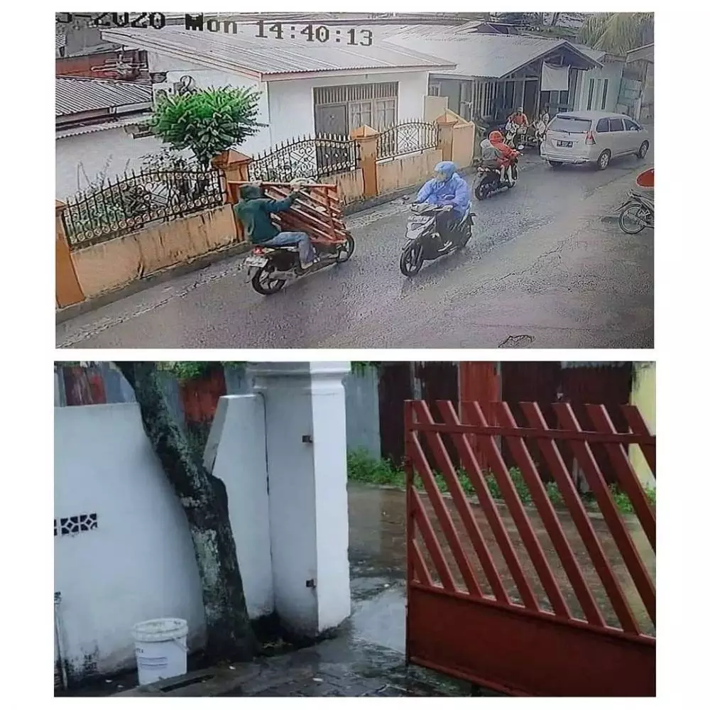 Aksi greget pengendara motor berbagai sumber Aksi greget pengendara motor berbagai sumber