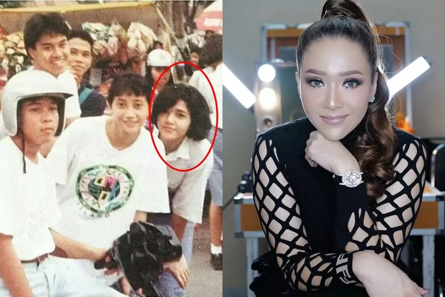 Potret penyanyi cantik saat sekolah dan kini © Instagram