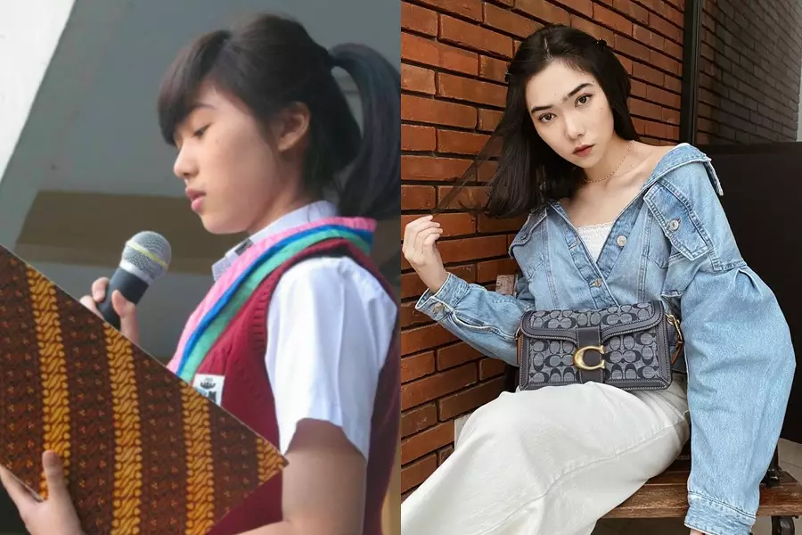 Potret penyanyi cantik saat sekolah dan kini © Instagram