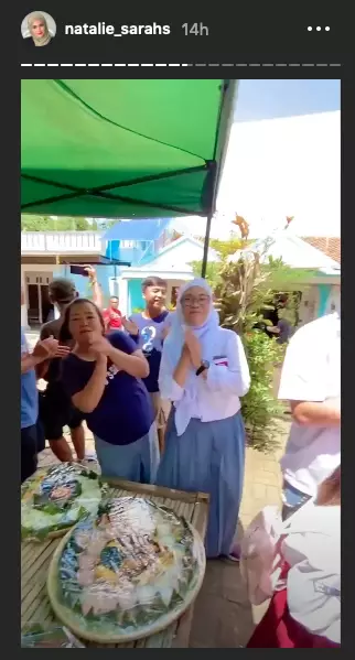 ulang tahun Natalie Sarah © 2020 brilio.net