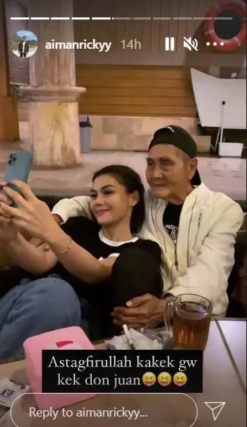Katty dan keluarga Aiman © Instagram Katty dan keluarga Aiman © Instagram